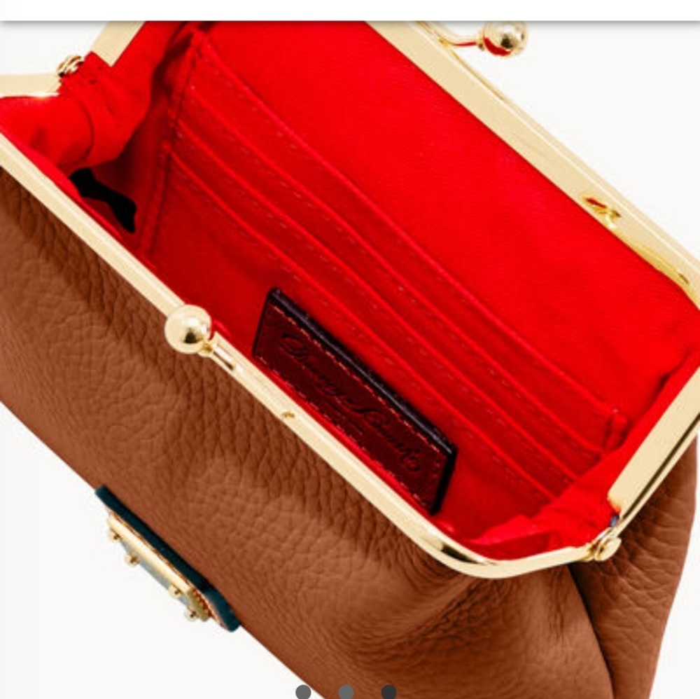 Pebble Grain Large Frame Purse - Picture 5 of 5